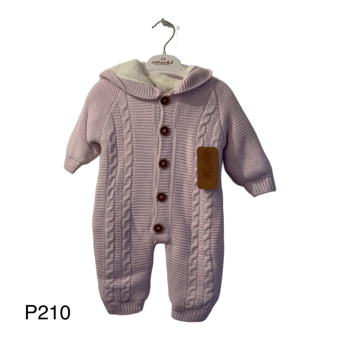 Πλεκτό Ολόσωμο με Γούνα