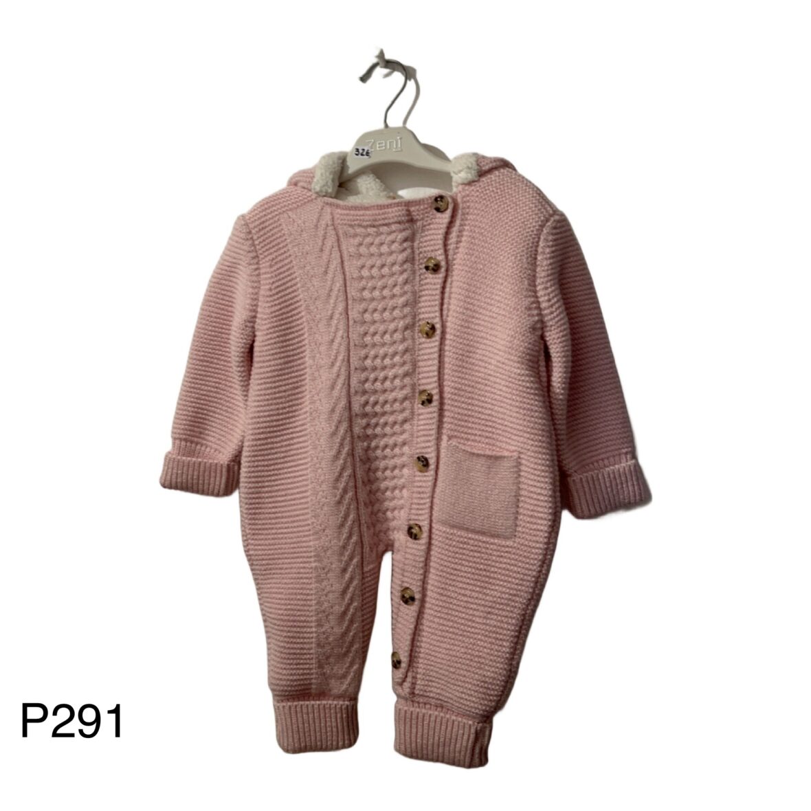 Πλεκτό Ολόσωμο με Γούνα