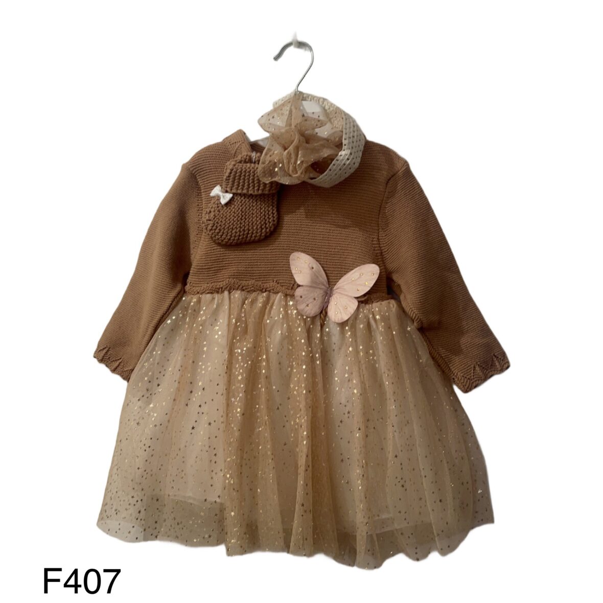 Φόρεμα με Κορδέλα και Παπουτσάκια