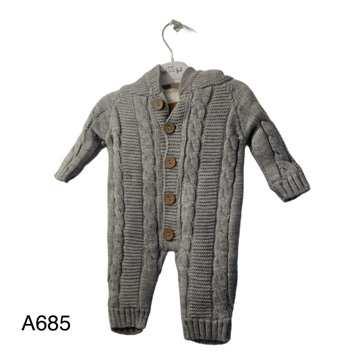 Πλεκτό Ολόσωμο με Γούνα