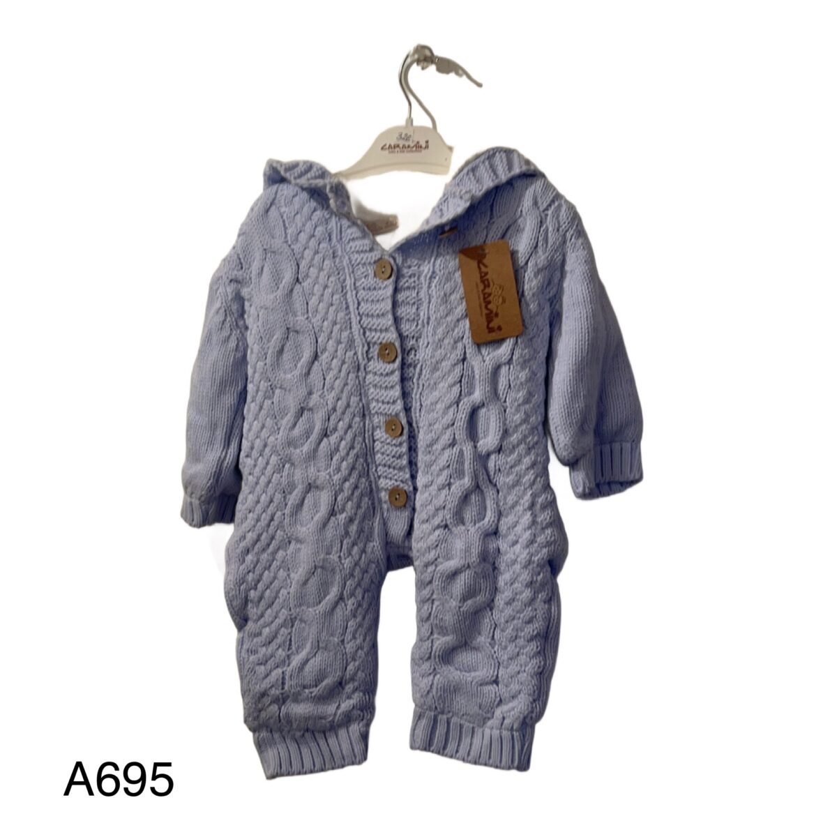 Πλεκτό Ολόσωμο με Γούνα