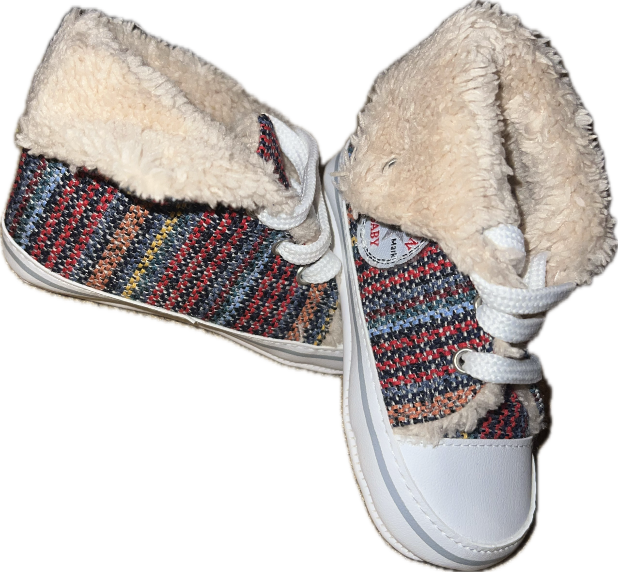 Βρεφικά Παπούτσια με Γούνα