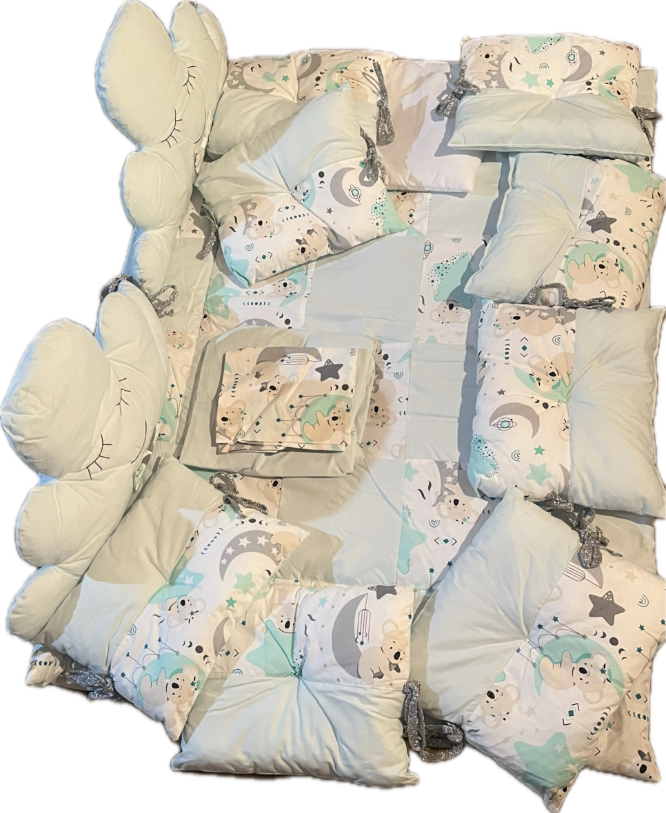 Σετ Πάντα Μαξιλάρια – Προστατευτικό Κρεβατιού