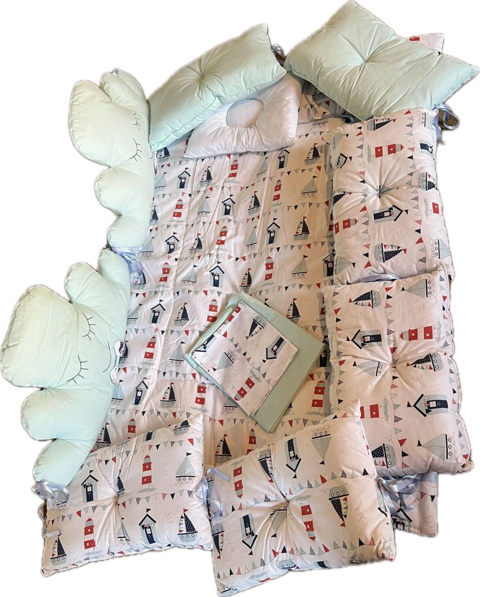 Σετ Πάντα Μαξιλάρια – Προστατευτικό Κρεβατιού